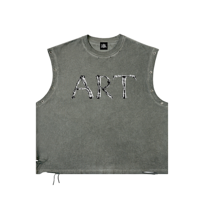Typography is Art Altered Tank